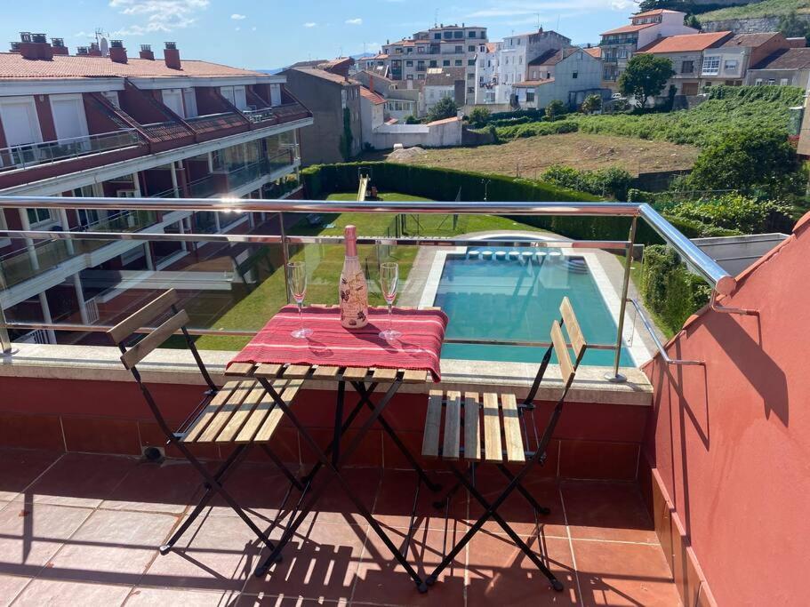Atico Con Terraza, Piscina Y Gimnasio Apartment Vilagarcia de Arousa Exterior photo